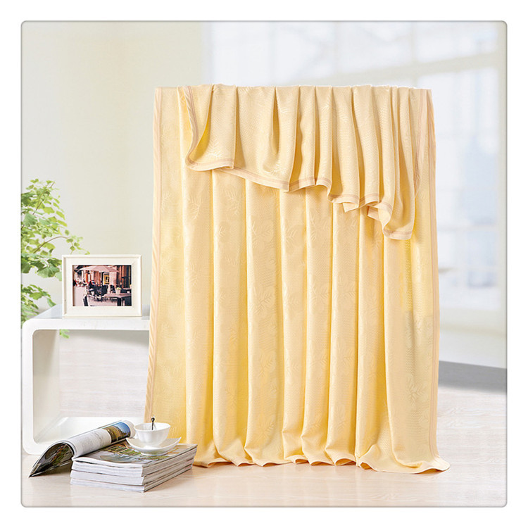 竹浆竹纤维毛巾被夏毯子单人冰丝毯盖毯夏凉毯双人三叶草空调毯|ms