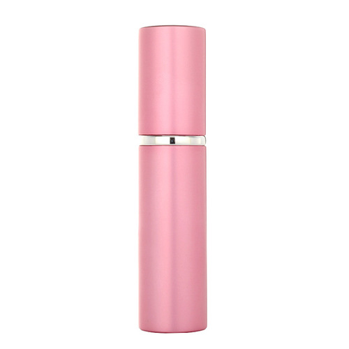 Wholesale oral spray bottle aluminum perfume bottle 10ml portable spray empty bottle glass liner repackaged with logo