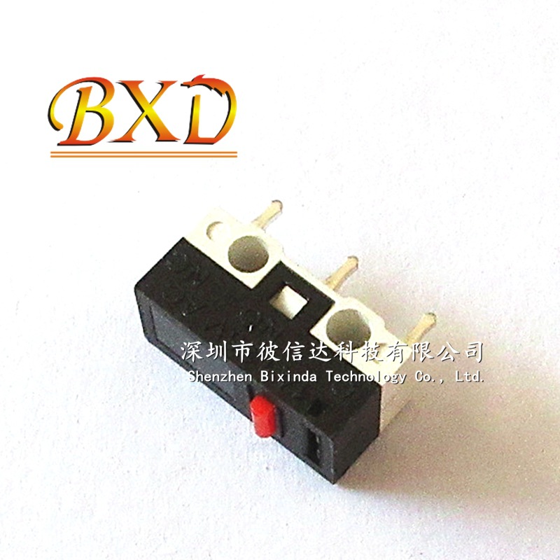 鼠标开关 长方形微动开关 鼠标微动开关 1A 125VAC 3脚