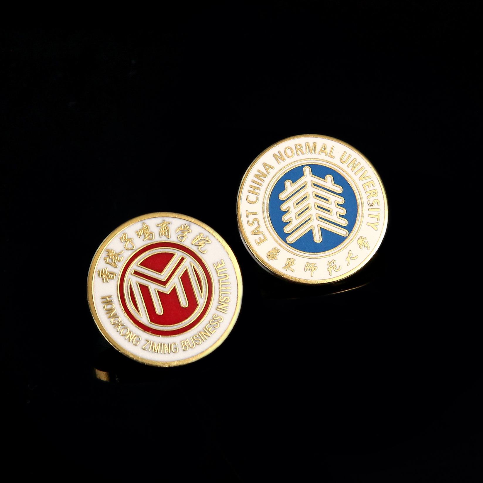厂家个性金属徽章公司胸章校徽创意活动烤漆胸针企业徽章-阿里巴巴