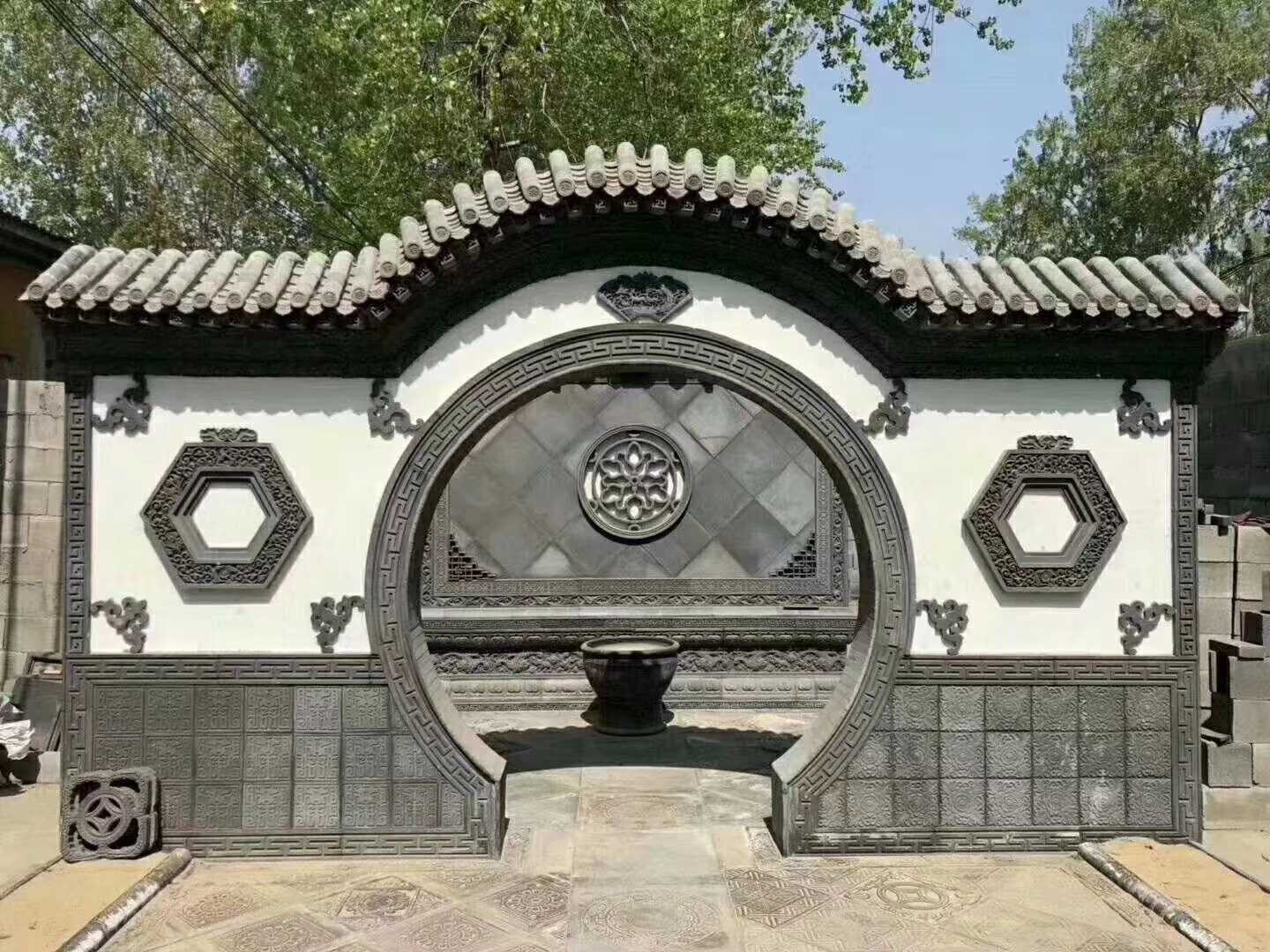 古建筑圆拱门,古代园林的拱门叫什么,古代的拱门叫什么(第5页)_大山谷图库