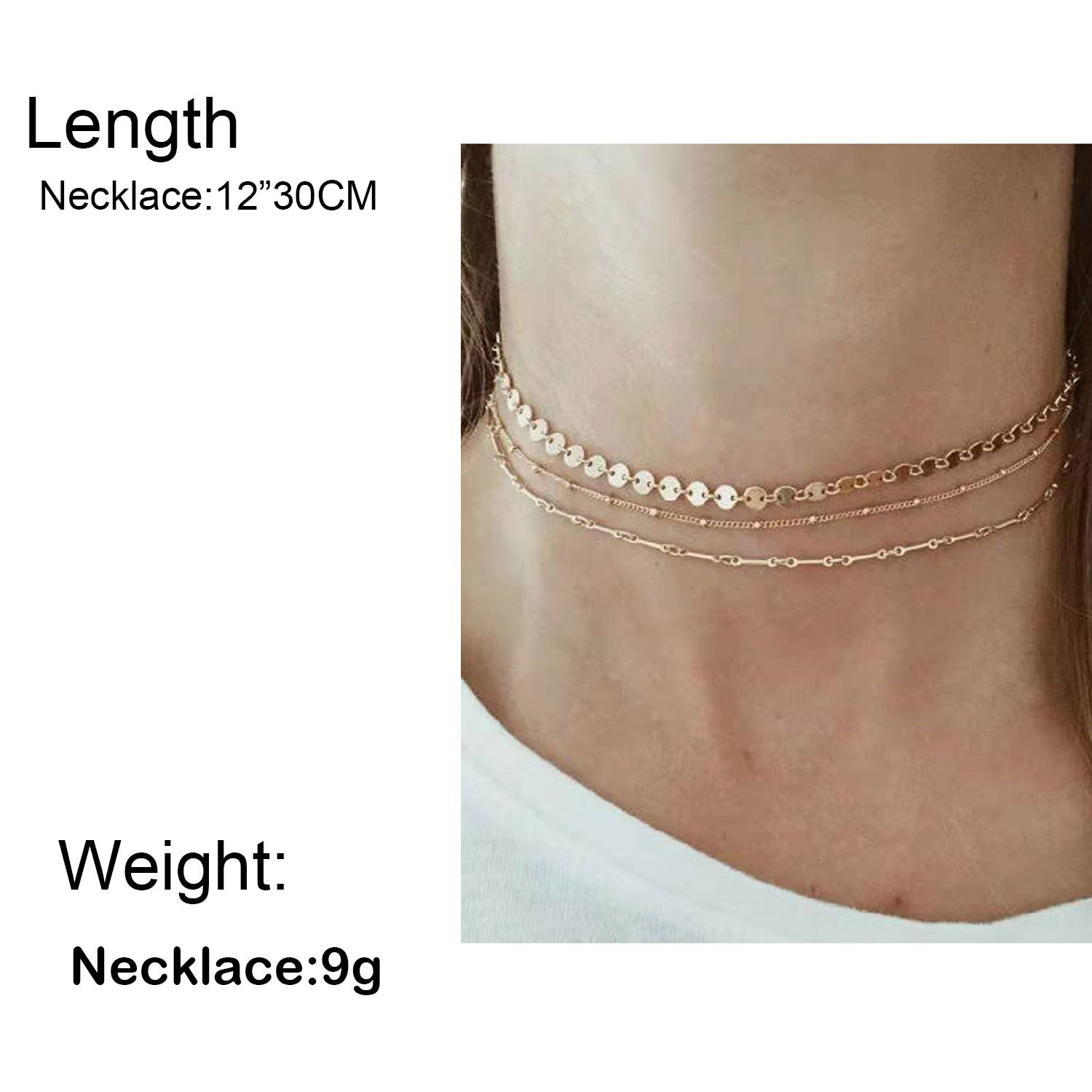 Fashion Multi-level Items Mix And Match Combination Ladies Necklace Women display picture 1