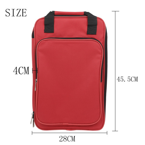 Drum set, shoulder drum stick special waterproof bag, portable, multi-functional bag, cotton drumstick bag, musical instrument wholesale