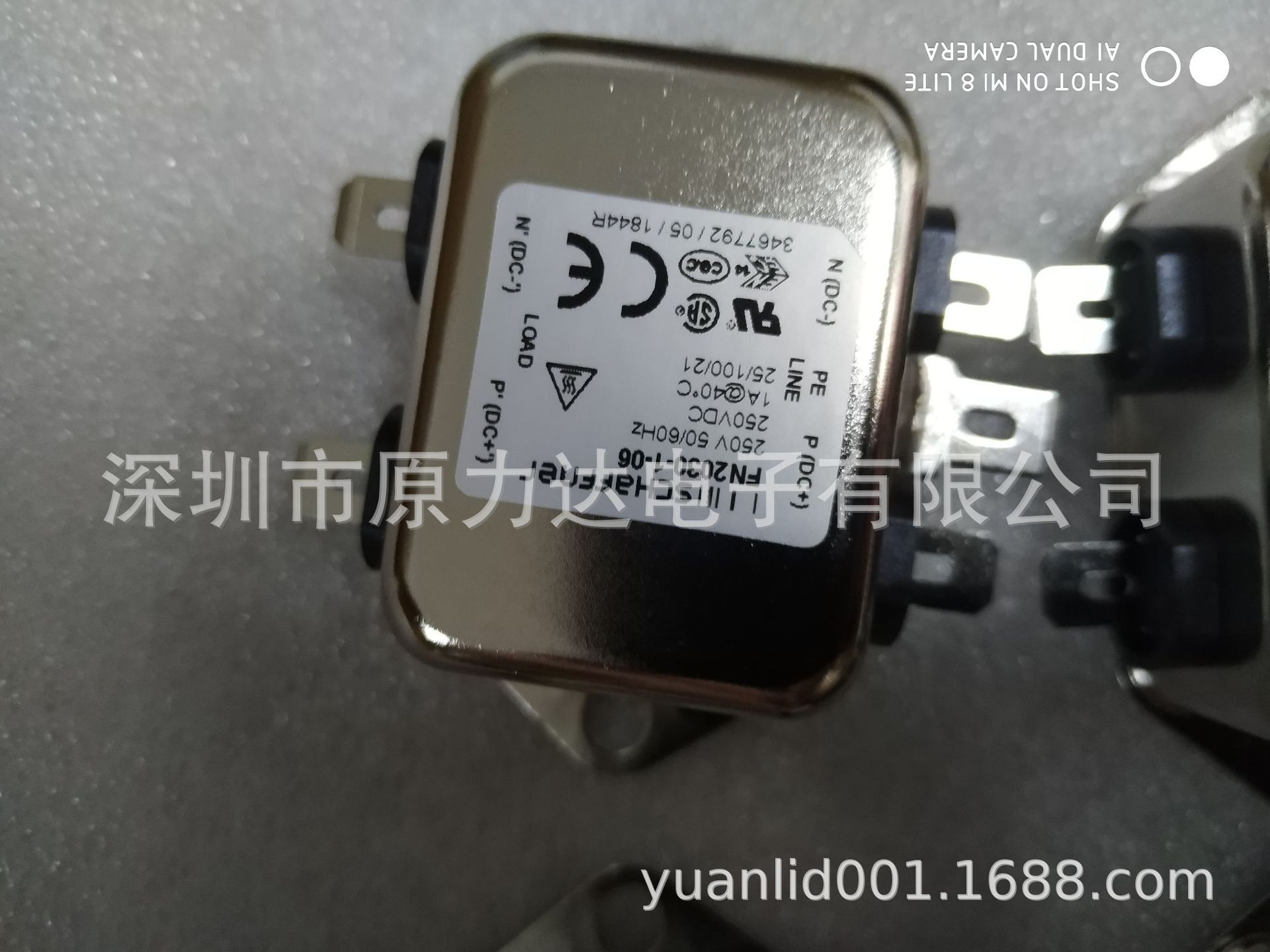 一个起订 立即发货Schaffner 原厂物料 FN2030-1-06 电源线滤波器