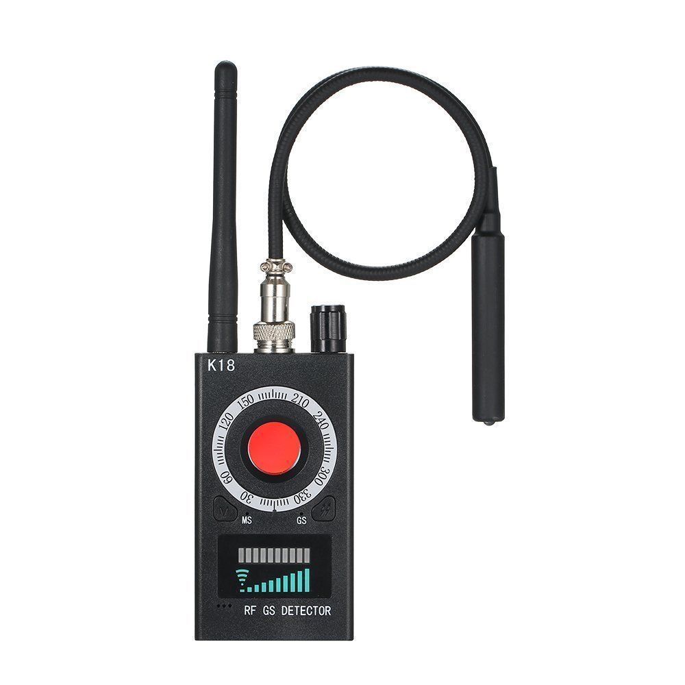 Detector de cámara antirrobo K18 de comercio exterior GPS anti-seguimiento detección de señal inalámbrica anti-espionaje detector anti-monitoreo