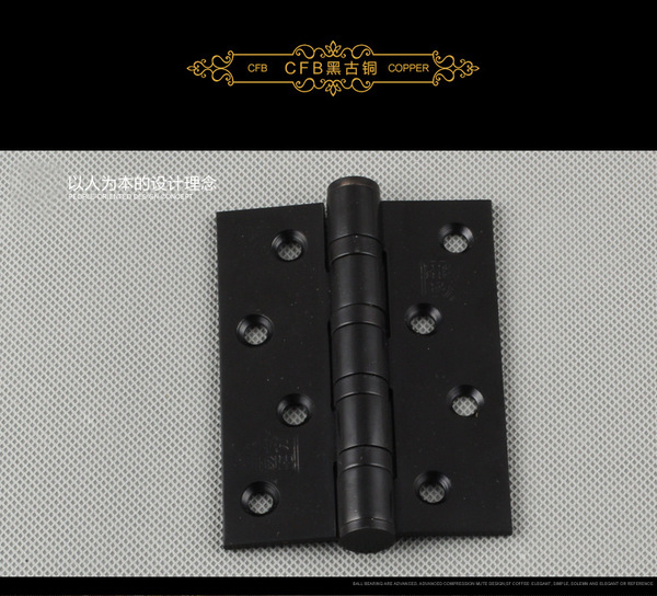 Taiwan Taihao copper lock HG 4*3 quiet bearing 4 -inch solid wooden…