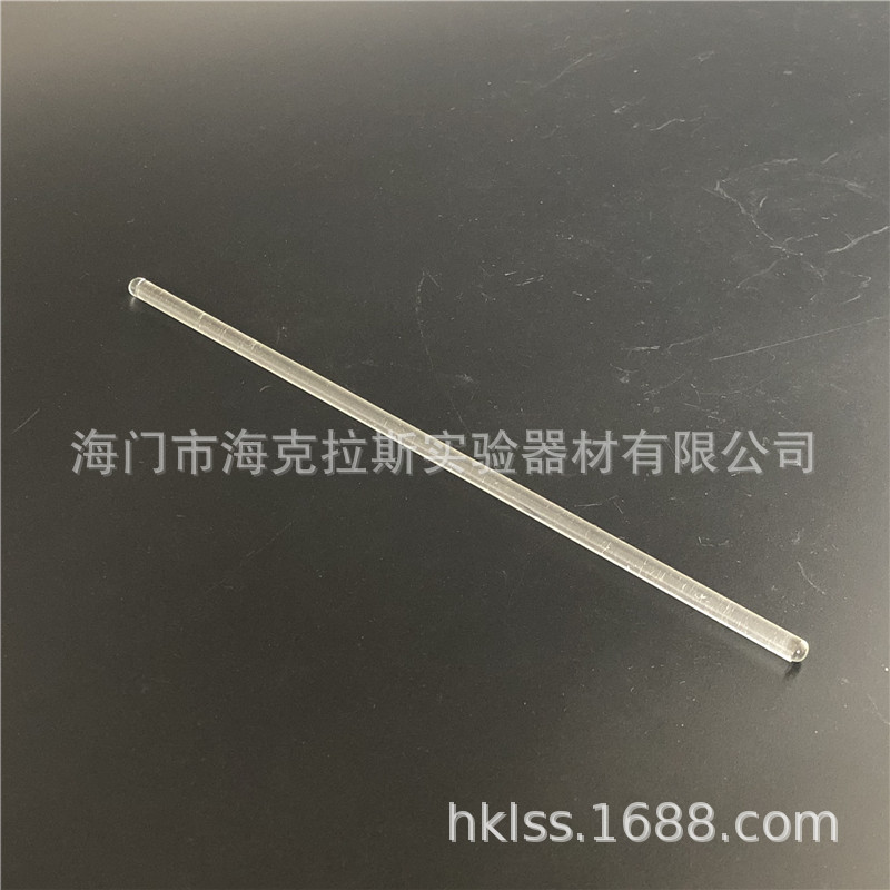 玻璃搅拌棒15/20/25/30/35/40cm 透明玻璃棒 导流棒 玻棒 耐腐蚀