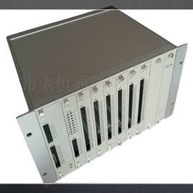 河北厂家订制设计加工4U铝合金型材服务器电力机箱机笼插箱