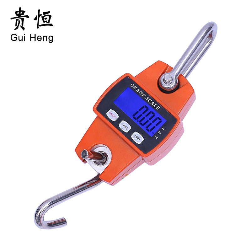 factory Direct selling Electronic Hanging 300kg pull Mini hold Electronic balance portable wireless Hanging scale