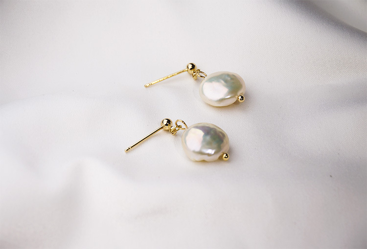 Style Simple Rond Perle Boucles D'oreilles 1 Paire display picture 3