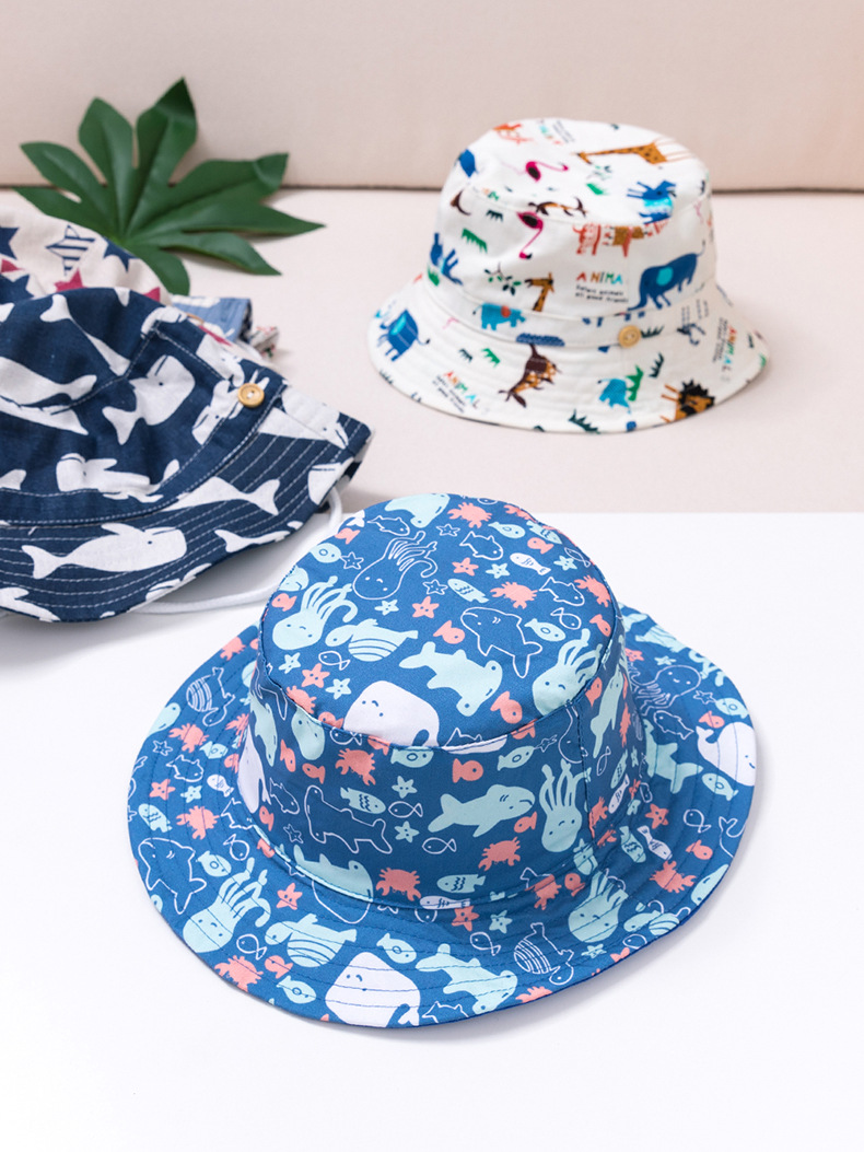 Kinder Unisex Basic Karikatur Bucket Hat display picture 2