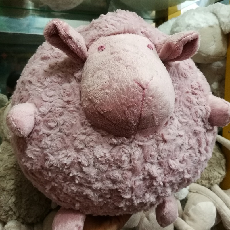 粉色圆羊