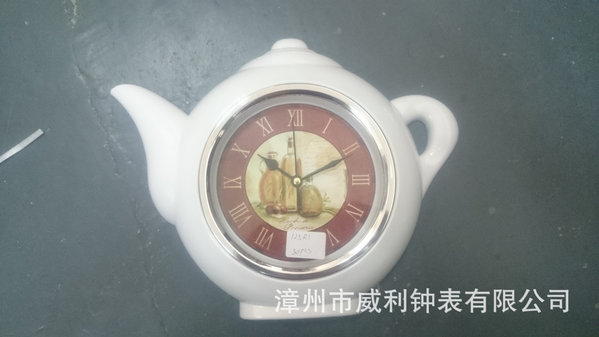 Campana Willy reloj creativo cocina serie Reloj de pared de color hervidor personalizado caliente reloj de cuarzo