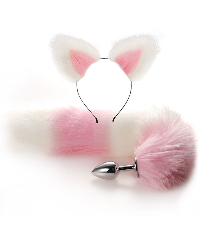 sm sexy fox tail qua đường hậu môn cắm kim loại trở lại buồng cắm đồ chơi đuôi nhân tạo phù hợp với phát lại nhà sản xuất