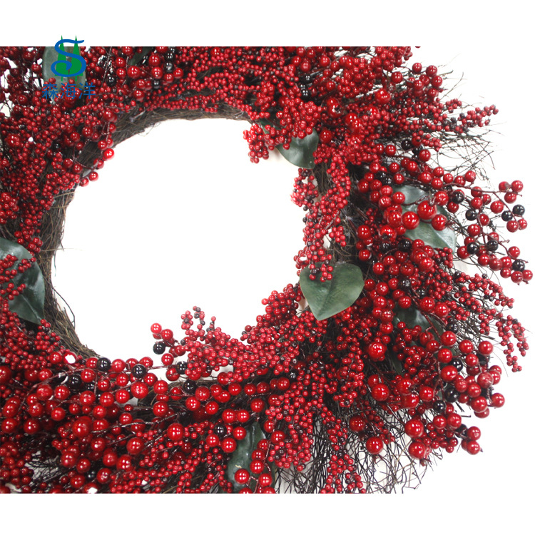 Decoración de Navidad Corona de Navidad Adorno navideño Guirnalda