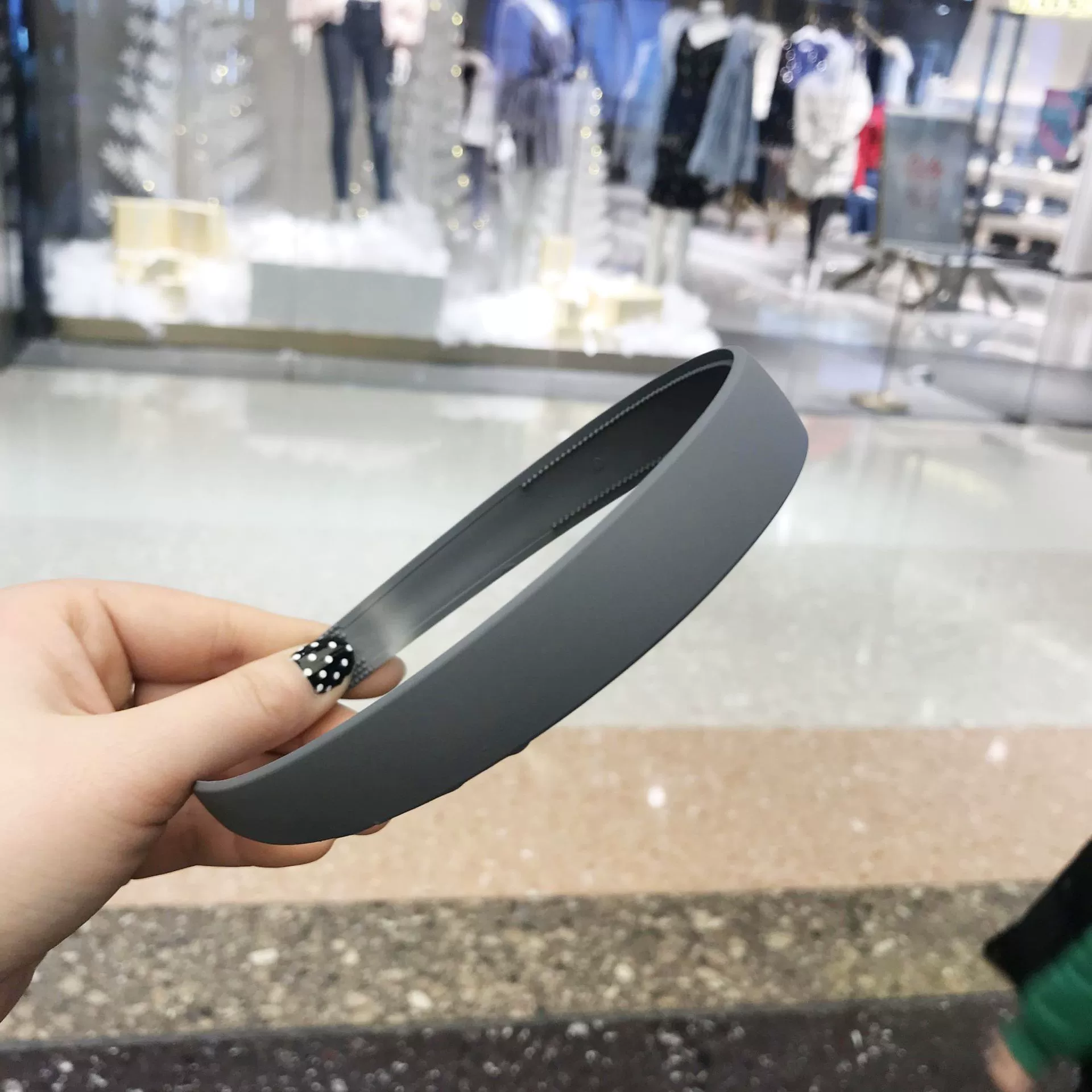 Matte plastic headband, hair accessory, Korean style, simple and elegant design, internet celebrity, wholesale