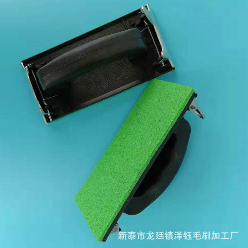 Titular de papel de lija manual lija lijadora lija titular esponja lija titular de plástico yeso superficie pulido arena soporte