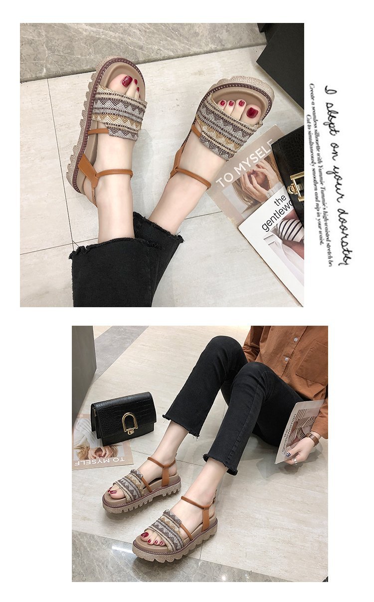 Chaussures été pour femme en Caoutchouc - Ref 3345330 Image 13