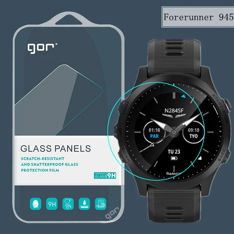 Совместимо с GOR для часов Jiaming Forerunner 945 закалённое стекло защитная плёнка для экрана смарт-часов