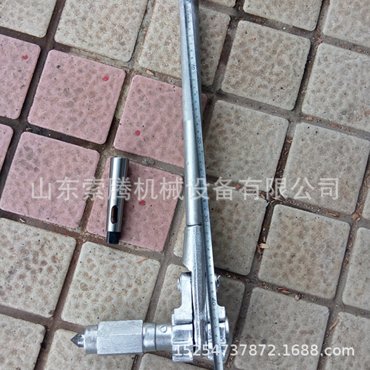 手扳钻双簧手扳钻厂家 锥柄麻花钻头手扳钻 轨道钻孔手扳钻带架子