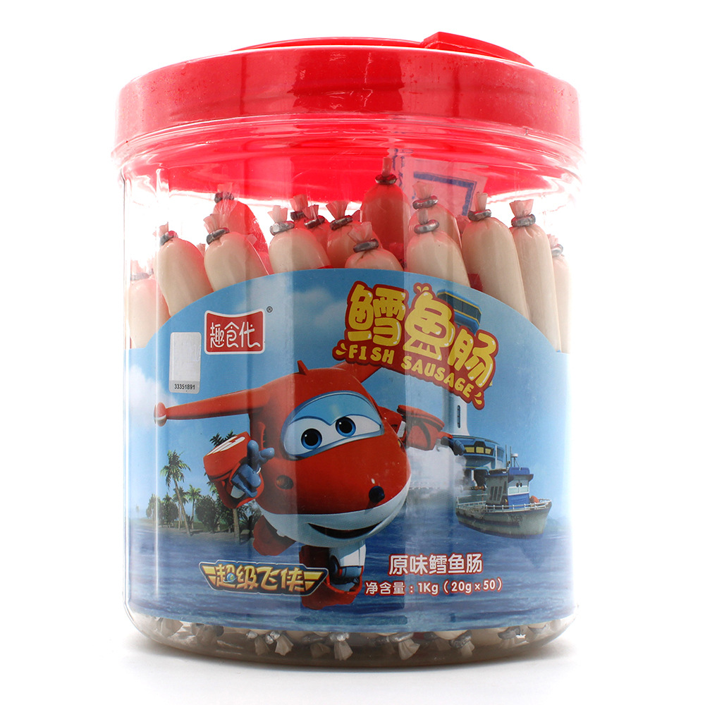 baby Nutrition Complementary food Drum Intestine 100 children Healthy food 1kg Cod Sausage Sausage