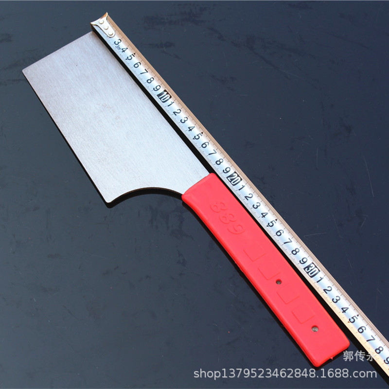 瓦岗寨红色胶柄双面瓦刀 建筑修砌钢制瓦刀 合金钢瓦工工具-阿里巴巴