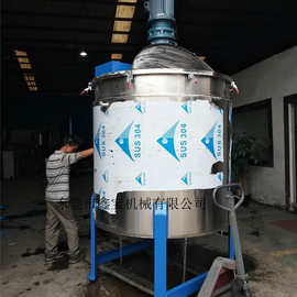 武汉2吨加热不锈钢搅拌桶图片 树脂/化工溶剂液体搅拌机高效节能