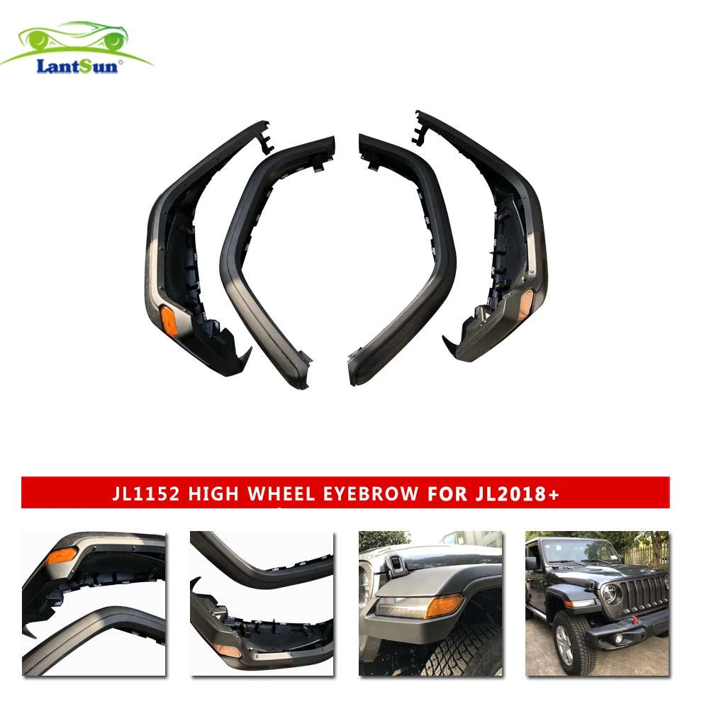 Брови Wrangler с брызговиками, оригинальная модель автомобиля, 19 видов Wrangler, усиленный стиль без фонарей JL1152