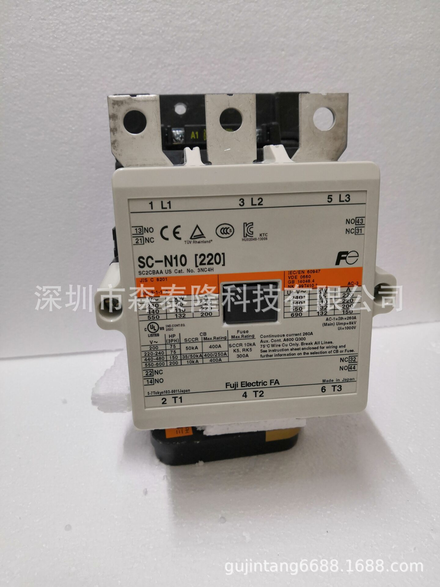 原装正品日本富士交流直流接触器SC-N10 AC/DC24V 110V 220V 380V