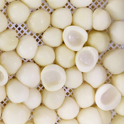 燕山明珠 冷冻 速冻 白桃瓣 14号 久保 切丁 罐头 20公斤/箱 批发|ms