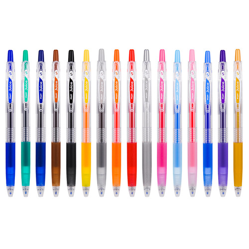 Japan PILOT Baile color Juice juice pen 0.5mm press water-based gel pen handbook student 36 colors