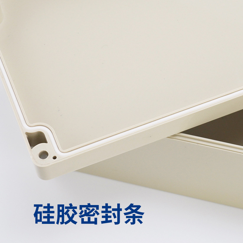 Factory Direct Supply F Series with Ears ABS Waterproof Box for Indoor and Outdoor Use IP65 Plastic Connector Box Security Power Box