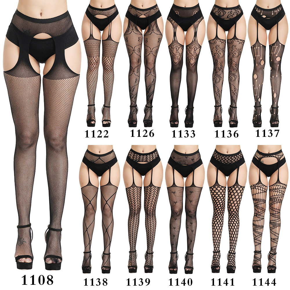 情趣丝袜长筒吊带性感袜情趣袜子丝袜成人袜连裤袜免脱开档诱惑|ms