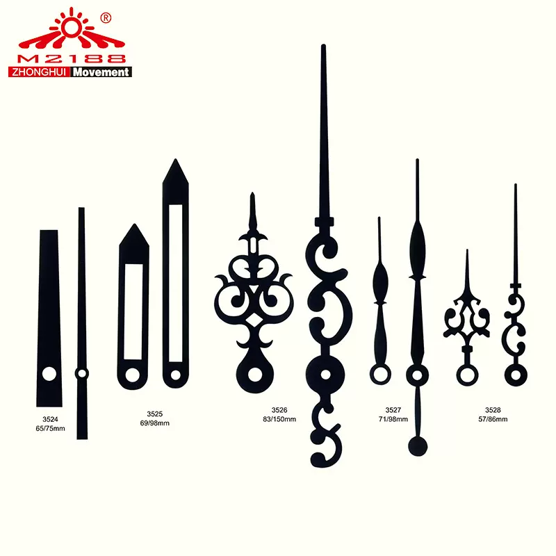 个性钟表钟表指针钟表配件指针替换创意新颖石英钟时分针指针