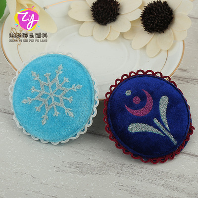 现货公主儿童发夹雪花圆形发卡头饰饰品套装厂家批发|ms