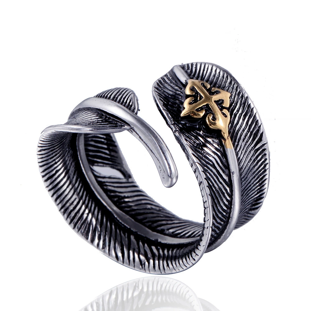 Модное кольцо из нержавеющей стали, AliExpress