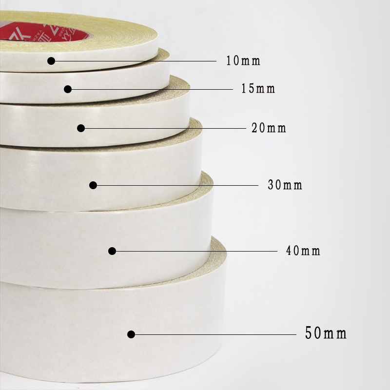 黄油双面胶带黄色离型纸良好0.16常温直断可截断横断工业产品胶带