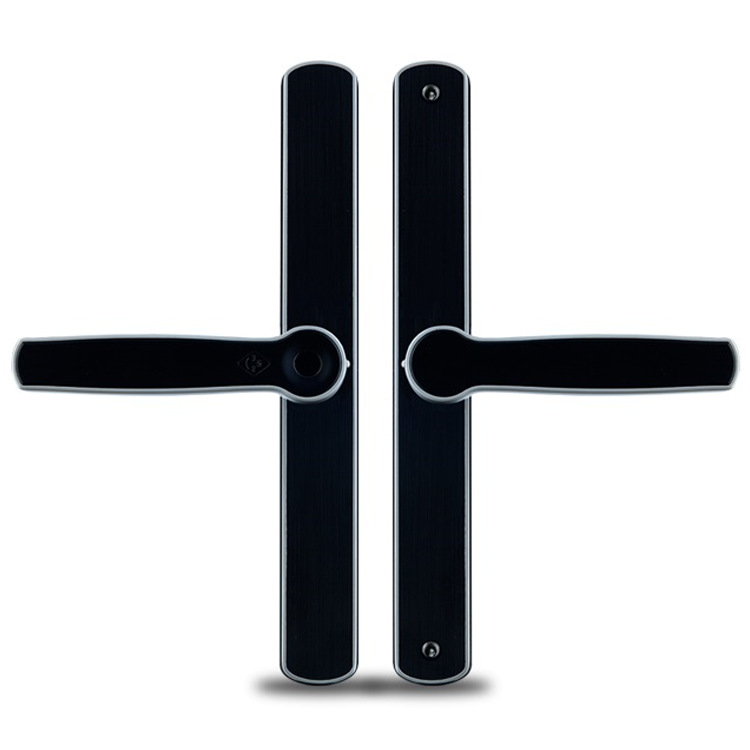 锁神一握开断桥铝指纹锁密码锁木门家用智能指纹锁推拉平开移门锁