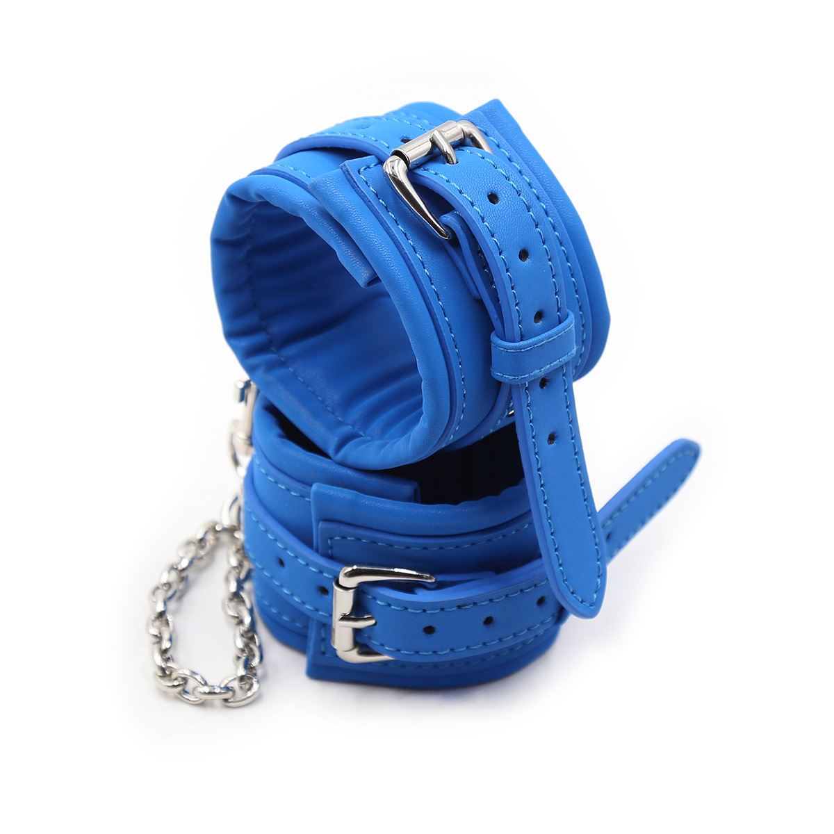 Venta al por mayor de productos para adultos de fábrica: esposas gruesas para muñecas, juguetes alternativos, pulseras, correas para muñecas, ataduras de bondage. image 1
