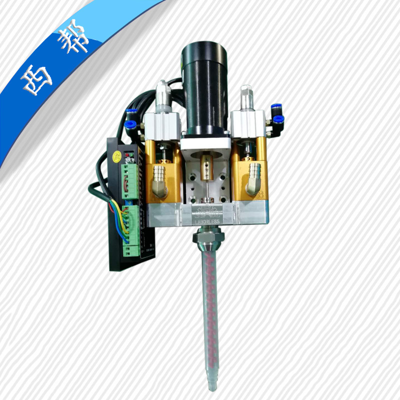 苏州厂家直销 西帮回吸式AB点胶阀 双液不锈钢气动点胶阀