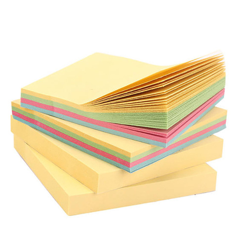 Yizhixing sticky note self-adhesive note paper student office note transfer information label paper desktop sticky note