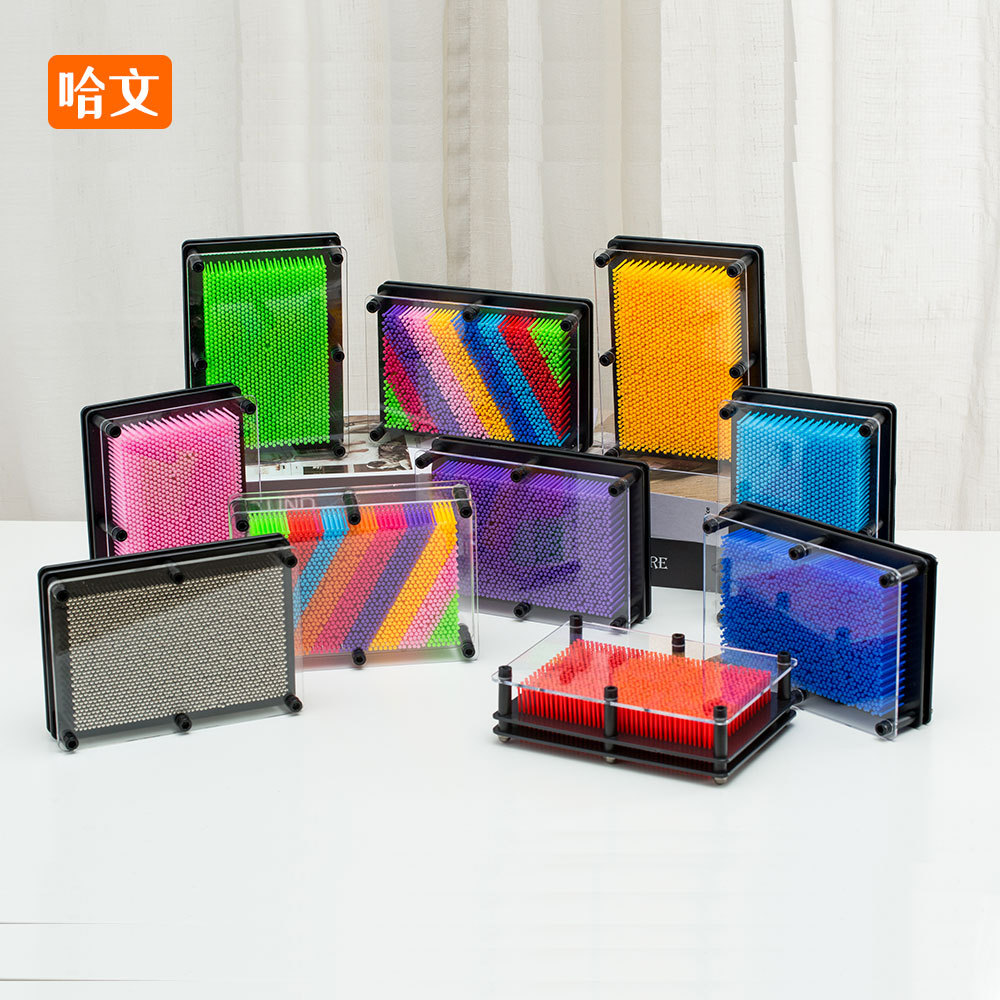 中號/創意3d立體百變針畫臉印三維手模家居擺件生日禮物廠家批發