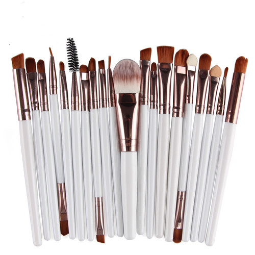 Manufacturer 20 makeup brushes, cross-border beauty tool set, eye shadow brush, neutral eye brush without logo