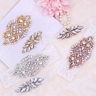 Diamond factory direct lace thigh belt bride garter belt