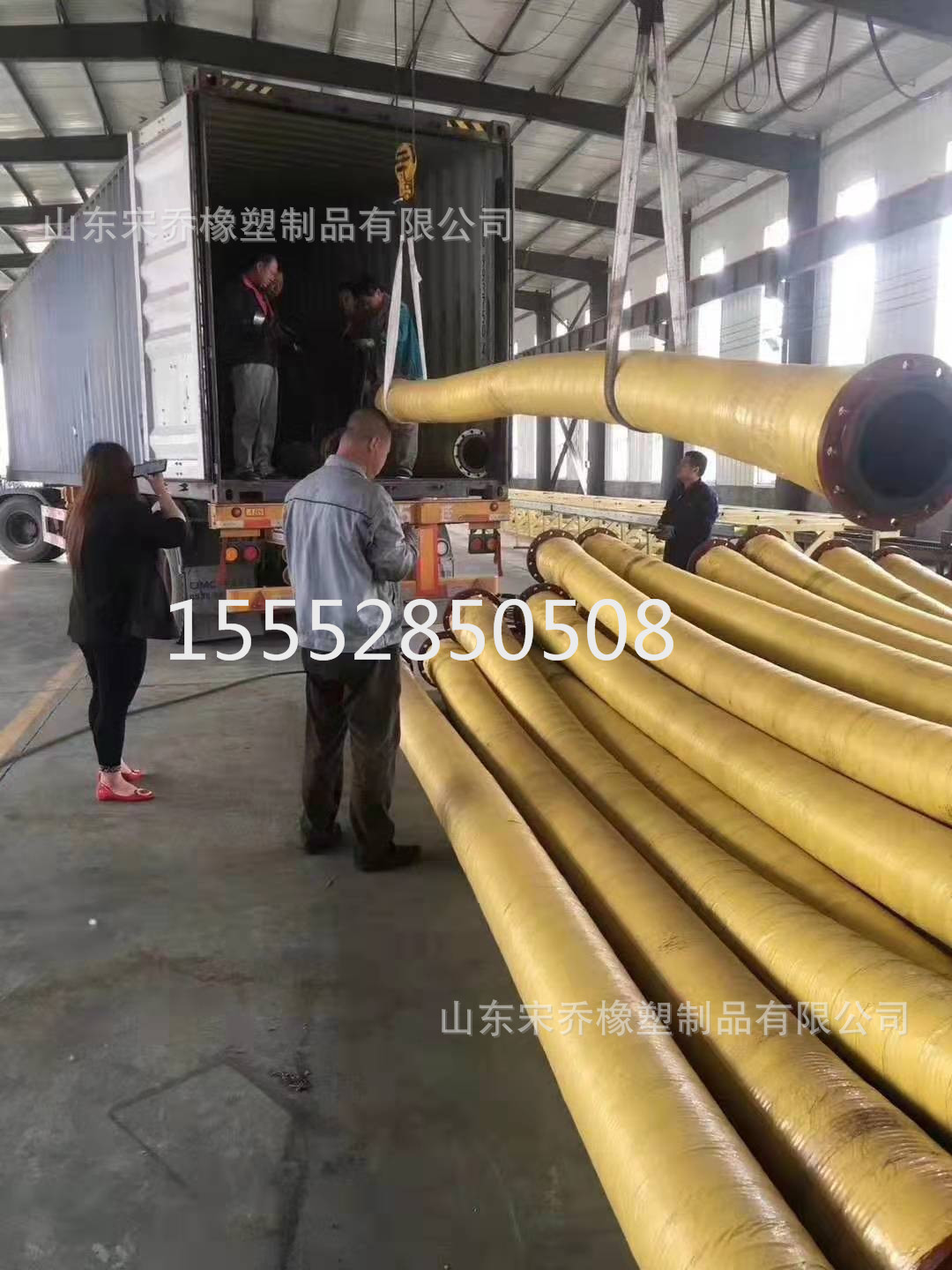 大口径法兰式胶管  吸排水抽沙耐磨钢丝胶管高压橡胶钢丝吸引管