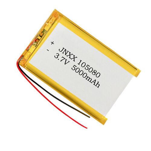 105080 Polymer Lithium Battery 5000mAh 3.7V Mobile Power Supply for Sweeper and Human Power Bank LED Light Product A