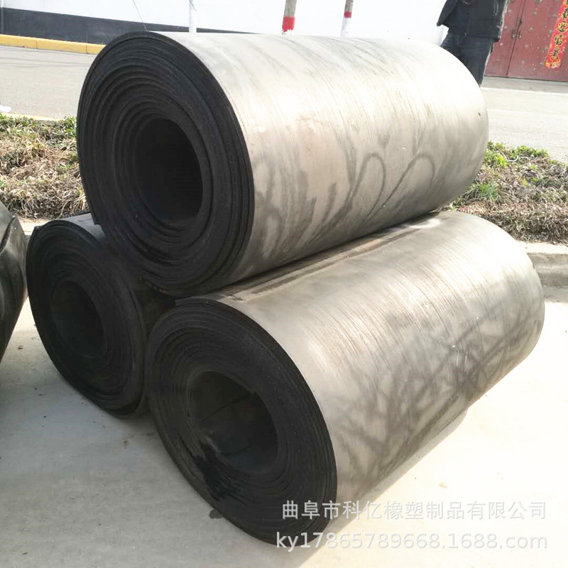 厂房铺地传送带 车间铺垫设备旧输送带 输送泥沙废旧阻燃带铺车底