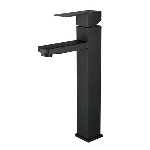 304 stainless steel black basin faucet hot and cold table basin wash basin European style bathroom black faucet