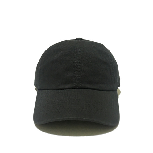 Basic model light board soft top cotton baseball cap curved brim solid color duckbill hat unisex Korean style men and women versatile shopping sun hat