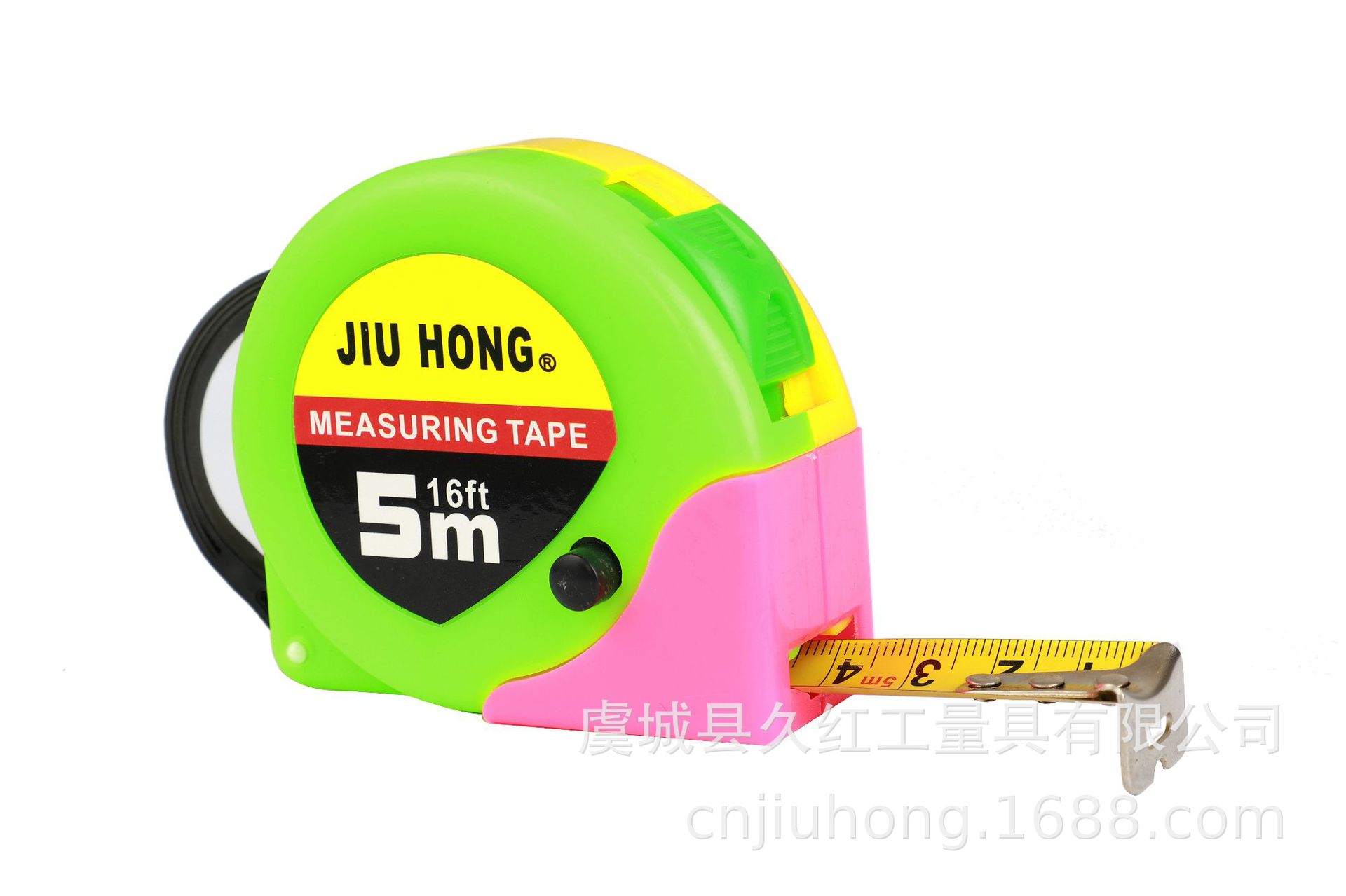 工厂直销厂家久红工量具钢卷尺测量尺耐用防摔卷尺加厚高精度